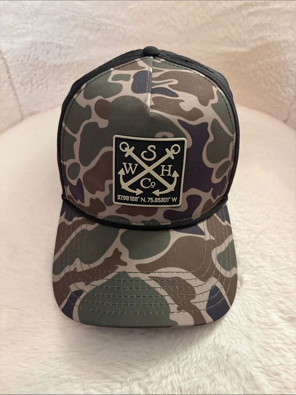 Wicked Seas Hat Company green camo hat
